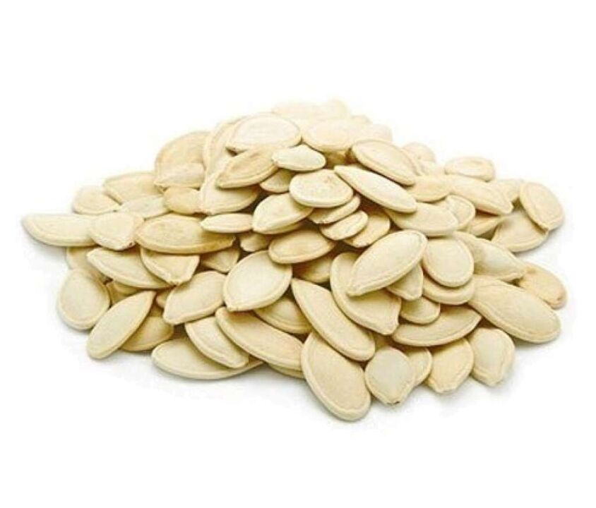 Pumpkin seeds from prostatitis